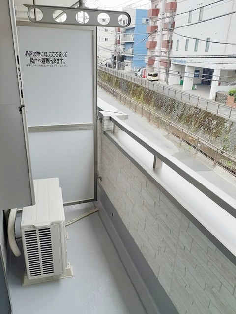 サンリットウエストKのバルコニー
