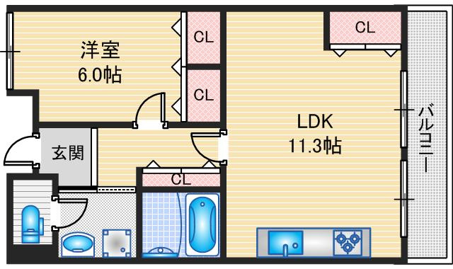 【間取り】 | ハイムボナール