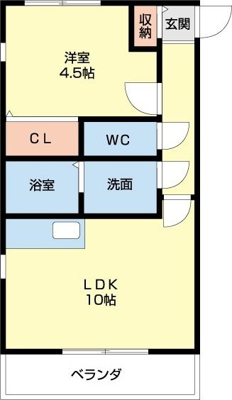 エンドルフィンの間取り