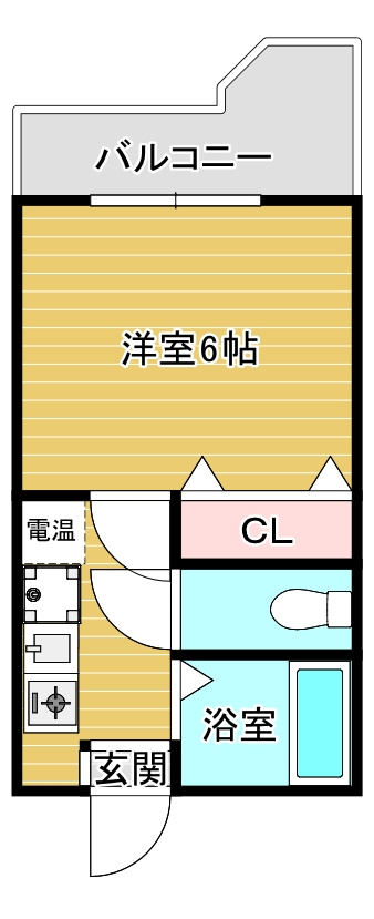 クロスロード北池田の間取り