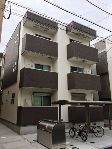 フジパレス三津屋Ⅲ番館の外観
