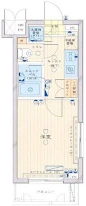 ルーブル新宿西落合参番館の間取り|間取りです。