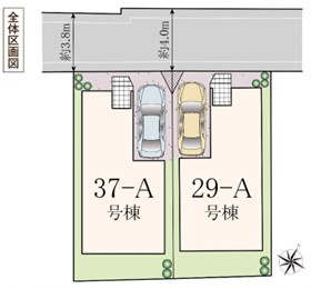 西東京市北町3丁目　新築一戸建　西武池袋線　ひばりヶ丘の間取り