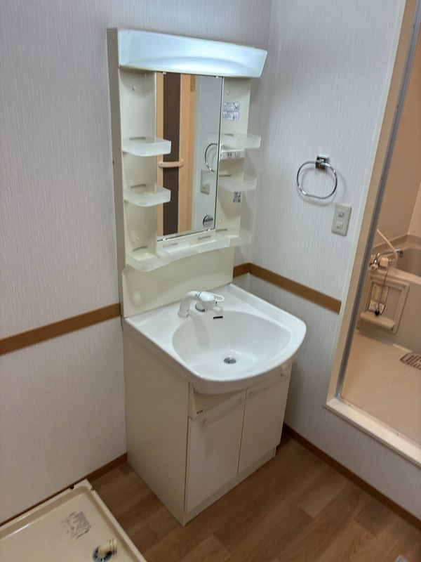 コンフォートヒルズBの独立洗面台