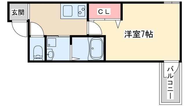 【間取り】 | フジパレス東三国6番館