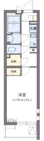 クレイノ港北Ⅱの間取り|代表的な間取のため実際の間取とは異なる場合があります