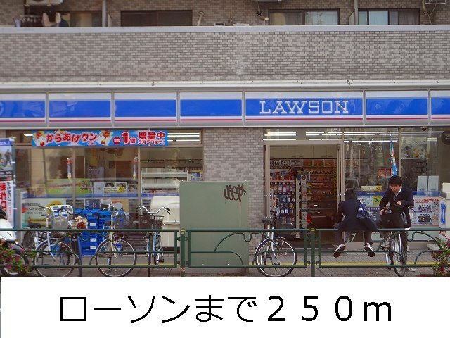 メゾン　ド　リーフの周辺|ローソンまで250m