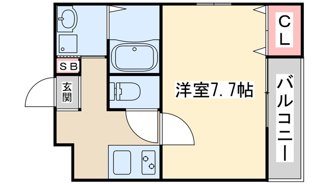 【間取り】 | フジパレス柴島5番館