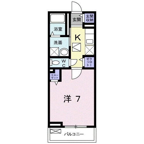 プリムローズ鷹の台の間取り