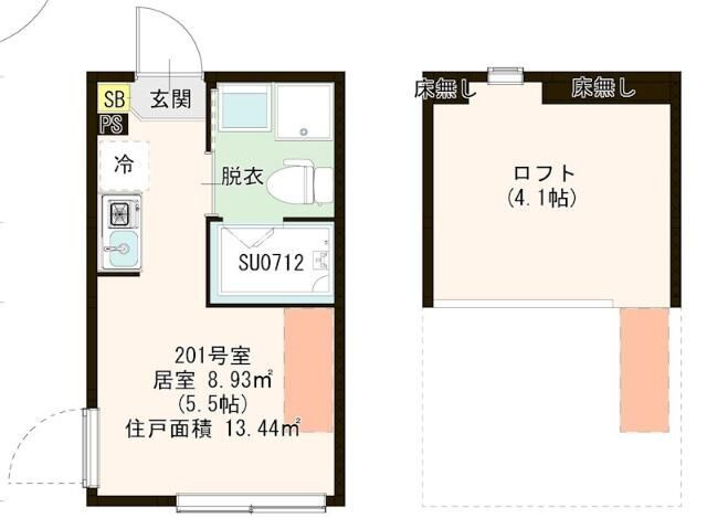 ハーモニーテラス蓮根Ⅳの間取り