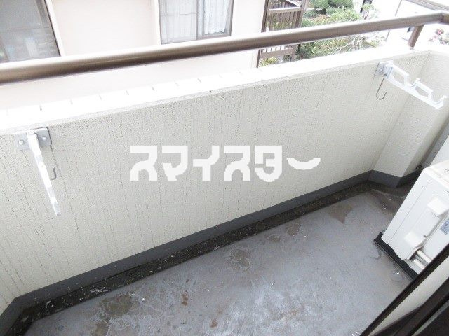 クリオ福生ファーストのバルコニー