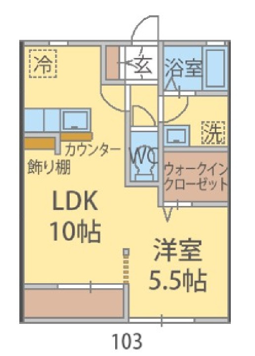 【仲介手数料：50％OFF】対象物件！の間取り