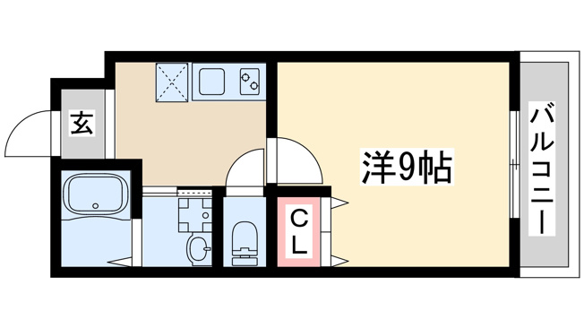 【間取り】 | フジパレス吹田金田公園