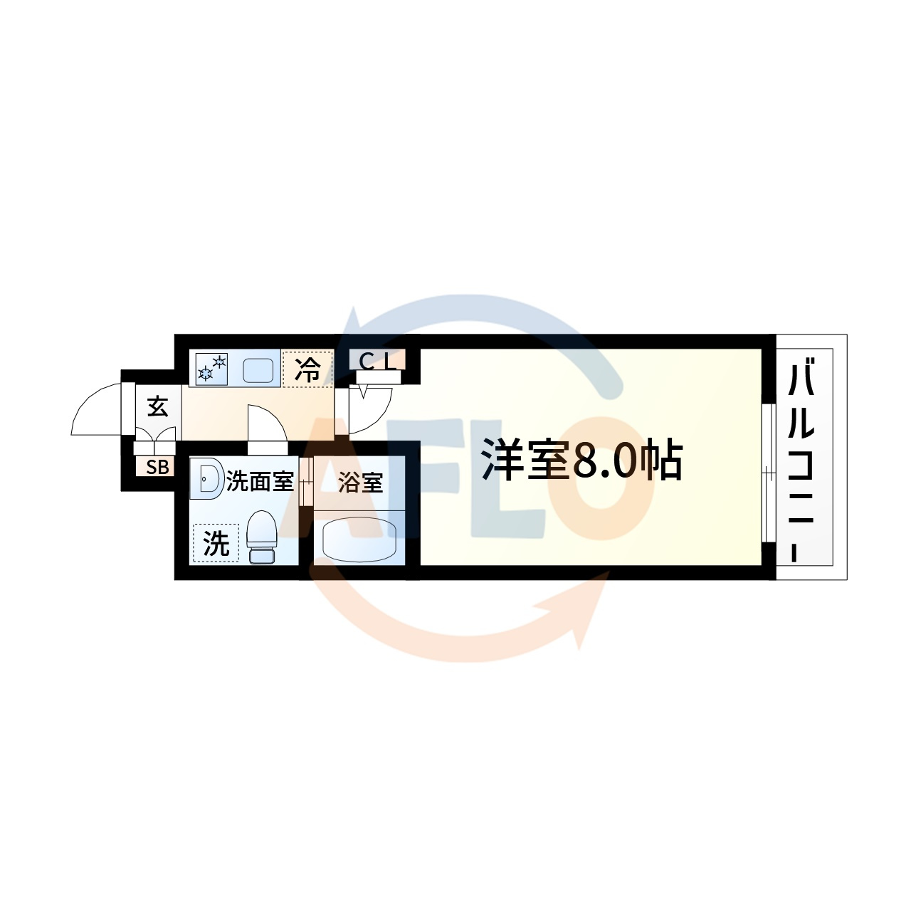 BASE NAMIYOKEの間取り|BASE NAMIYOKE　間取り