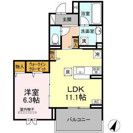 シャルマン日吉本町の間取り