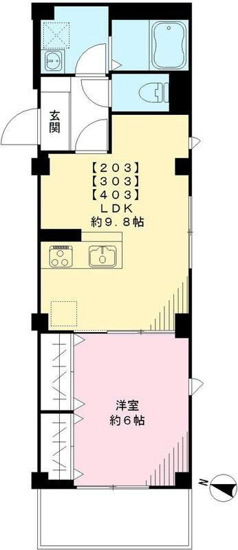 セレンディピティの間取り