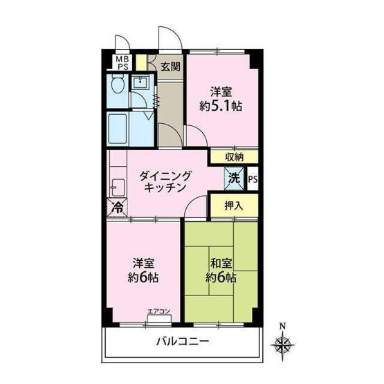 【間取り】 | サンテラス藤