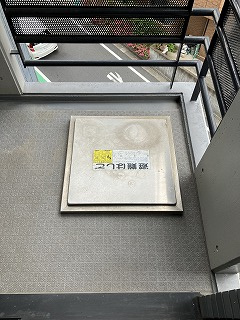 コルザ奥沢Ⅱのバルコニー