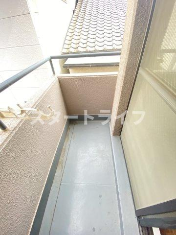大阪市淀川区木川東３丁目の賃貸マンションのバルコニー