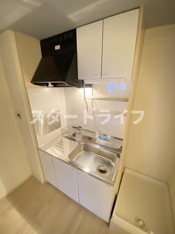 大阪市淀川区西宮原１丁目の賃貸マンションのキッチン