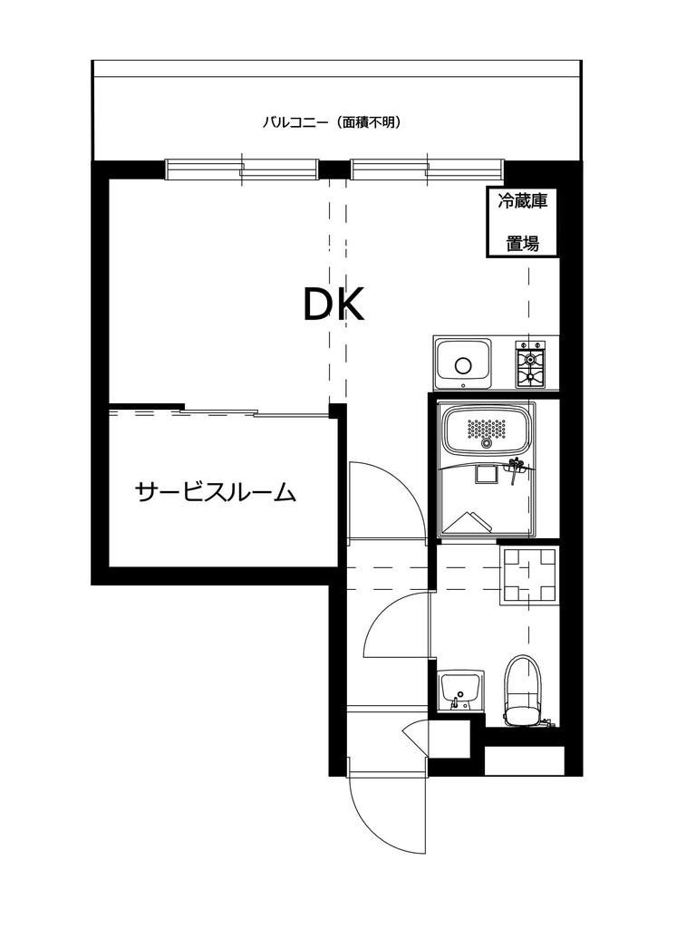 レジダンス・イン・三軒茶屋の間取り