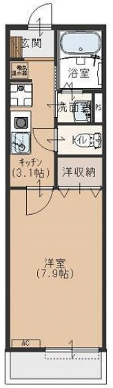 ティルタ南住吉の間取り