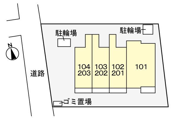 リュミエール井の頭公園の駐車場