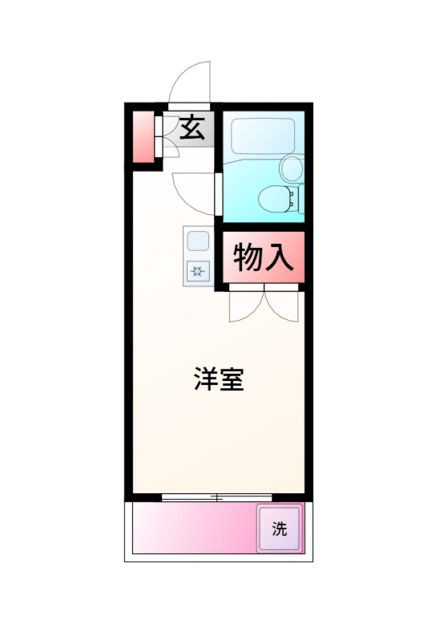 サンアベニュー小手指北の間取り