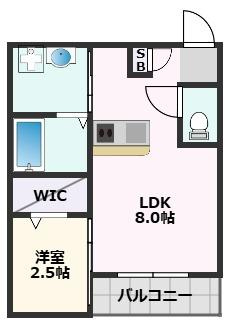 【間取り】 | リアコート千里丘Ⅰ SOUTH