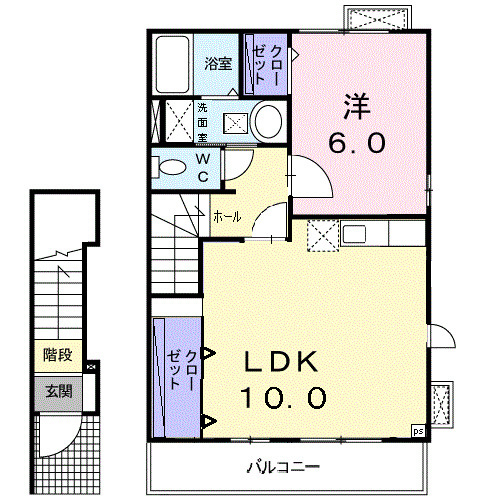 エクセレント　シティの間取り