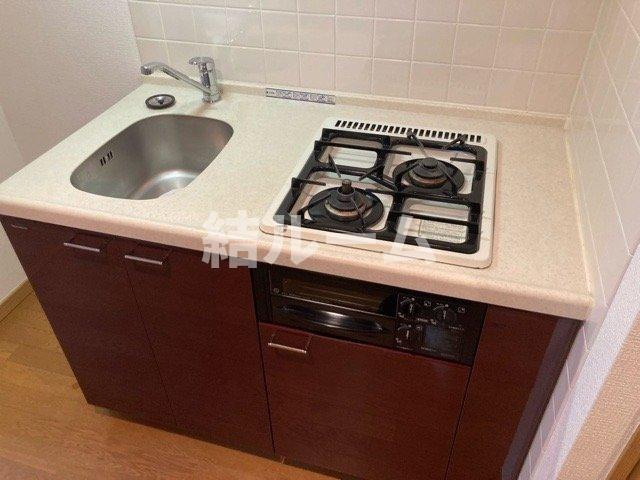 文京区大塚２丁目の賃貸マンションのキッチン