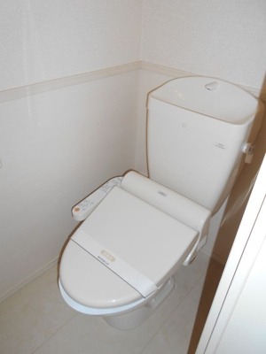 【トイレ】 | カルチェ　Ｂ | コンパクトで使いやすいトイレです