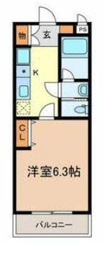 所沢市大字久米の賃貸マンション