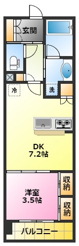 ビイルーム武蔵小杉の間取り|オートロック・宅配ボックス完備♪