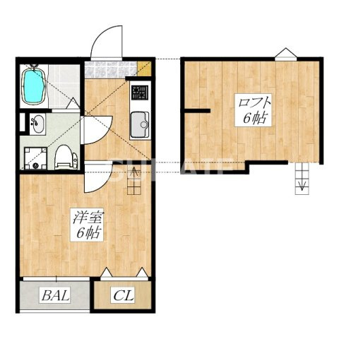 Prime　Suite Sの間取り|間取りです☆