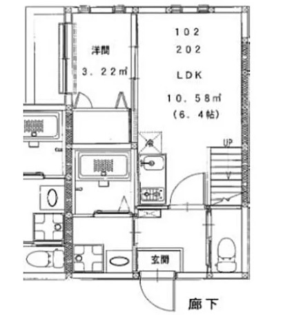 【間取り】 | ビータス賀茂弐番館 | 現況優先。