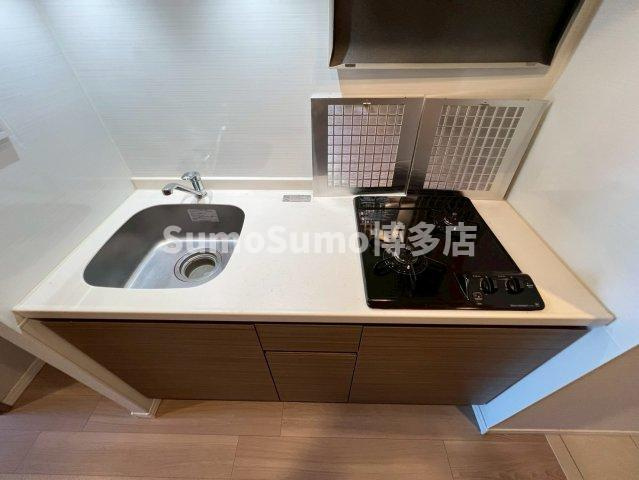 S-RESIDENCE大橋FLUSSのキッチン|お料理しやすいキッチンです