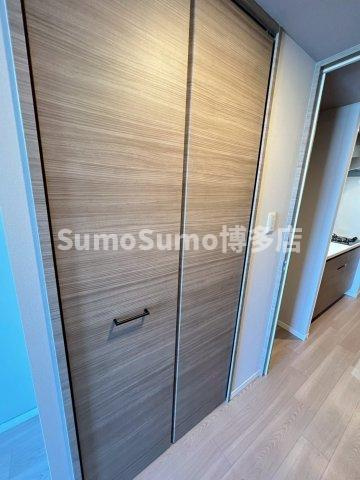 S-RESIDENCE大橋FLUSSの収納|大きなものも収納できそうです
