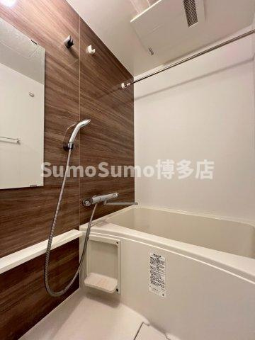 S-RESIDENCE大橋FLUSSの浴室|落ち着いた空間のお風呂です