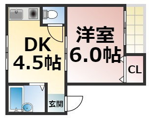 【間取り】 | ファーストイン森ノ宮　仲介手数料無料