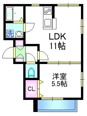 Maison SeiGaの間取り|★角部屋です★