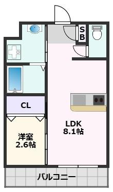 【間取り】 | リアコート千里丘Ⅰ SOUTH