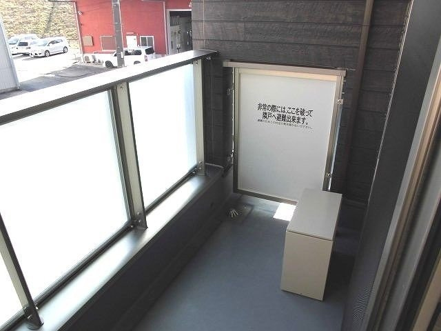 イリーデ　ＫＴのバルコニー