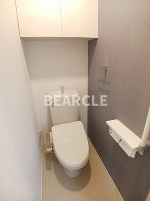 【トイレ】 | サニーサイド・レオ | 落ち着いた色調のトイレです