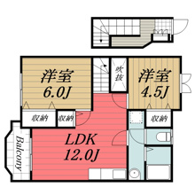 【間取り】 | デュオハイツ