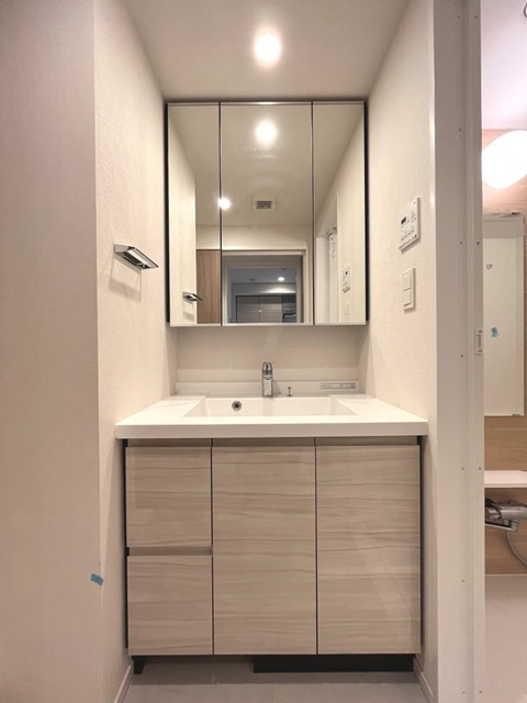 パークアクシス柏の洗面所|※写真は同タイプ住戸です。
