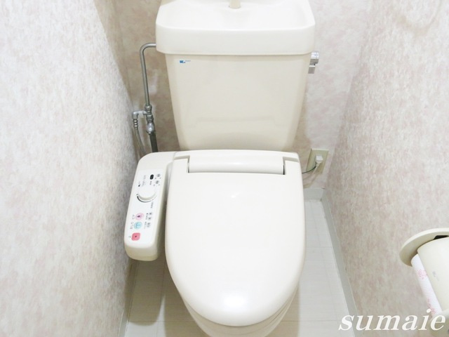 マンション白陽のトイレ|温水洗浄機能付きトイレ