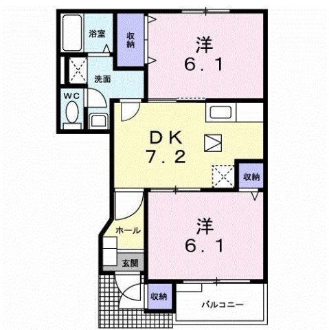 アネックスの間取り