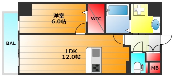 LAZO上汐の間取り|現状有姿