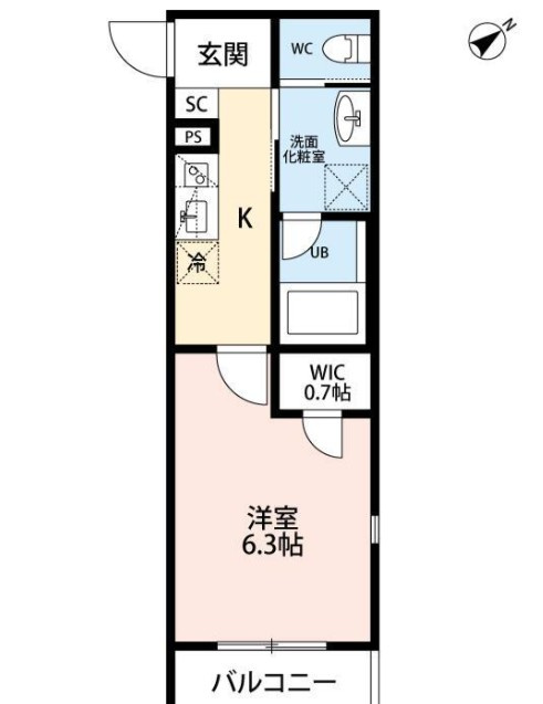 LAUREL西船橋の間取り